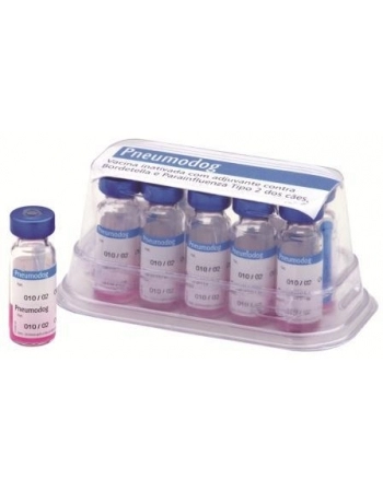 VACINA PNEUMODOG CX COM 10 DOSES