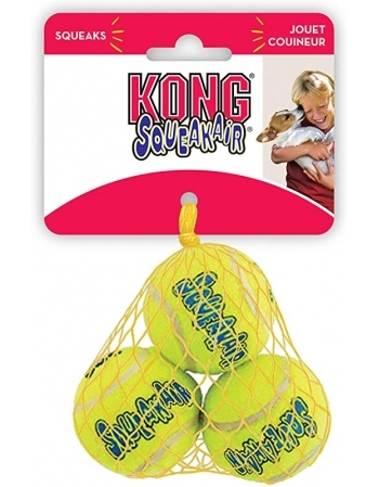 SQUEAKAIR MEDIUM BALLS AST2 C/3 UNIDADES