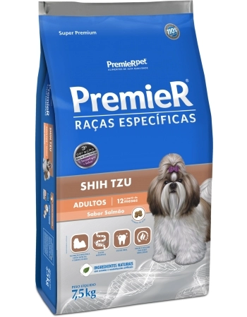 PR RE CAES AD SHIH TZU SALMAO 7,5KG