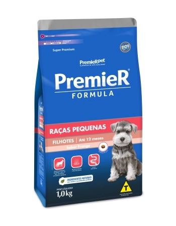 PremieR Formula Cães Filhotes Porte Pequeno Frango 1KG