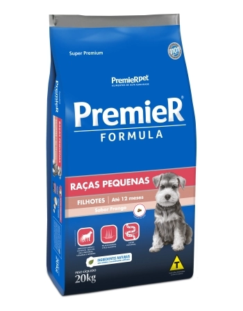 PremieR Formula Cães Filhotes Porte Pequeno Frango 20KG
