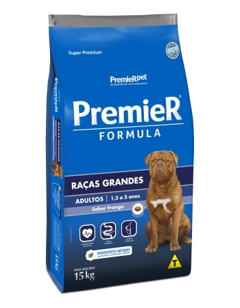 PremieR Formula Cães Adultos Porte Grande & Gigante Frango 15KG