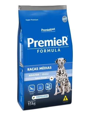 PremieR Formula Cães Adultos Porte Médio Frango 15KG