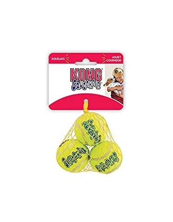 SQUEAKAIR SMALL BALLS AST3 C/ 3 UNIDADES