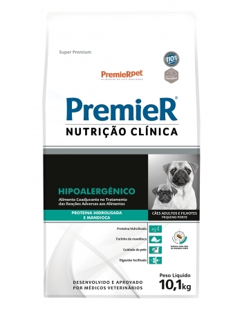 PREMIER NUTR CLIN CAES HIPO PROT HIDRO PEQ PORTE 10,1 KG