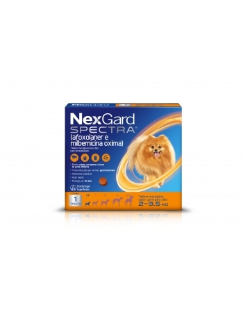 NEXGARD SPECTRA PP (2 A 3,5KG) 1 TABLETE