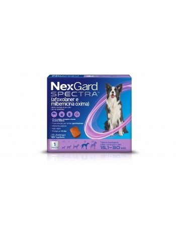 NEXGARD SPECTRA G (15,1 A 30KG) 1 TABLETE