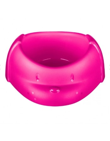 COMEDOURO PARA CACHORRO 300ML - ROSA