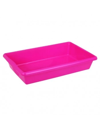 BANDEJA SANITARIA PARA GATO 6,4L - ROSA