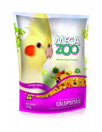 MGZ EXT CALOPSITAS FRUTAS E LEGUMES 350G