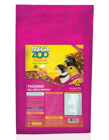 MGZ FAR PASSAROS MEL/OVOS/PROPOLIS 5KG