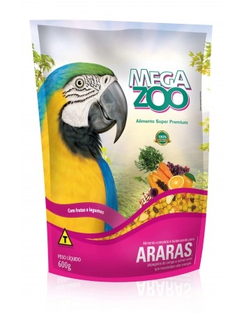 MGZ EXT ARARAS FRUTAS&LEGUMES 600G