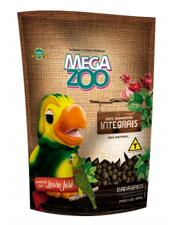 MGZ LOURO JOSE PAPAGAIO INTEGRAL 600G